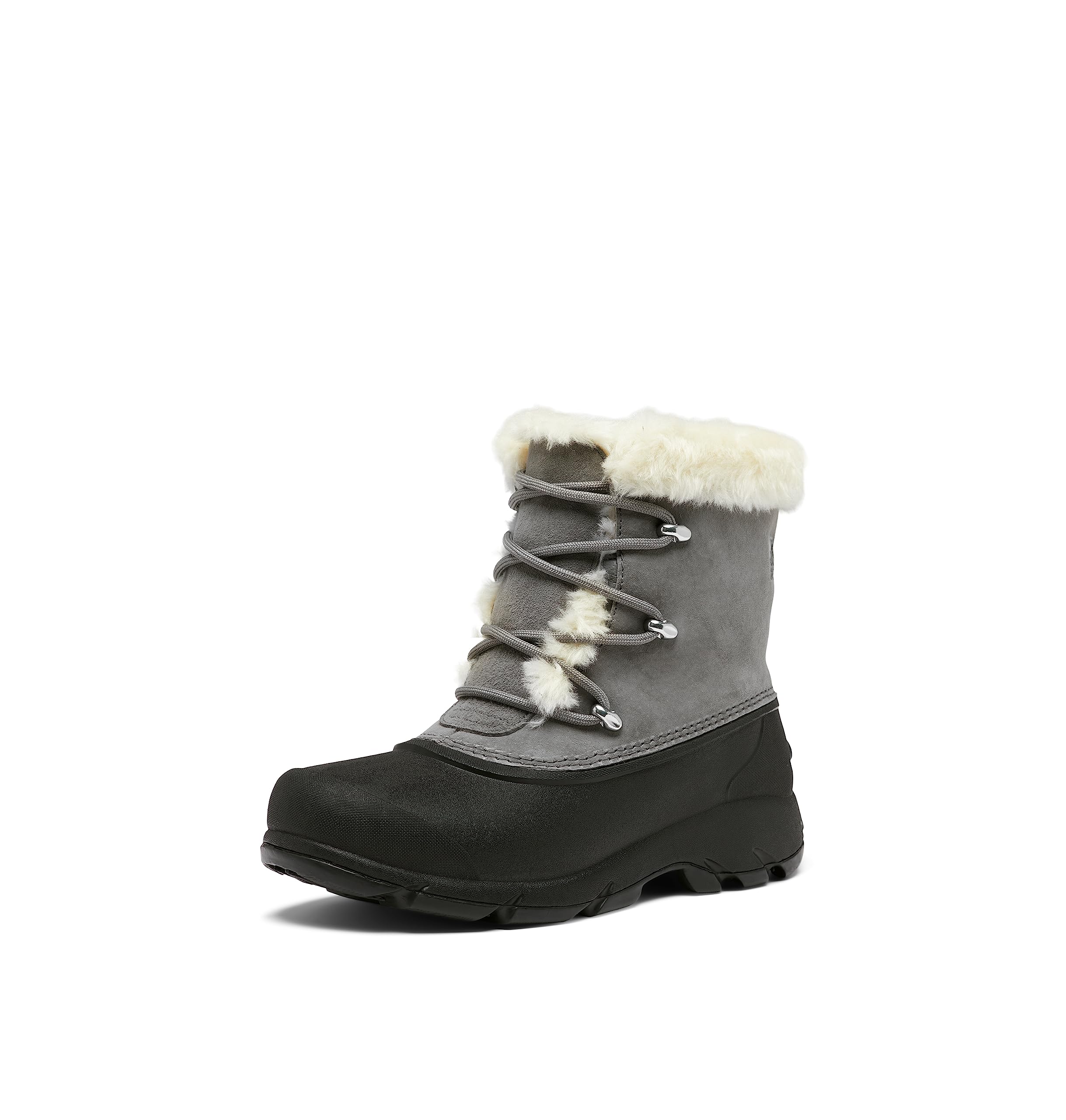 SOREL Women’s Snow Angel Boot – Quarry, Black – 10