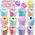 13 Pack Unicorn Dual Color Butter Slime Kit,Soft & Non-Sticky,DIY Slime Toys for Kids, for Girls and Boys Party Favors