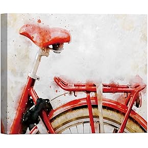 SIGNWIN Canvas Wall Art A Red Seat in...