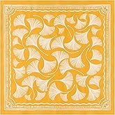 GT BANDANA 22"x22" Botanical Print Bandana Multi-Purpose Cotton Headbands