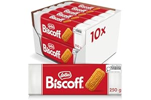 Lotus Biscoff | Caramelized Biscuit Cookies | 250g | Pack of 10