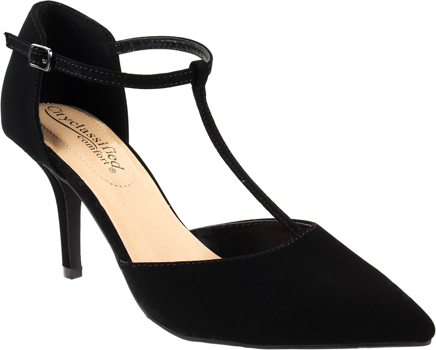h and m black pumps