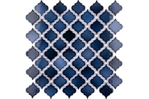 Merola Tile Hudson Tangier Midnight 12-3/8" x 12-3/8" Porcelain Floor and Wall Tile