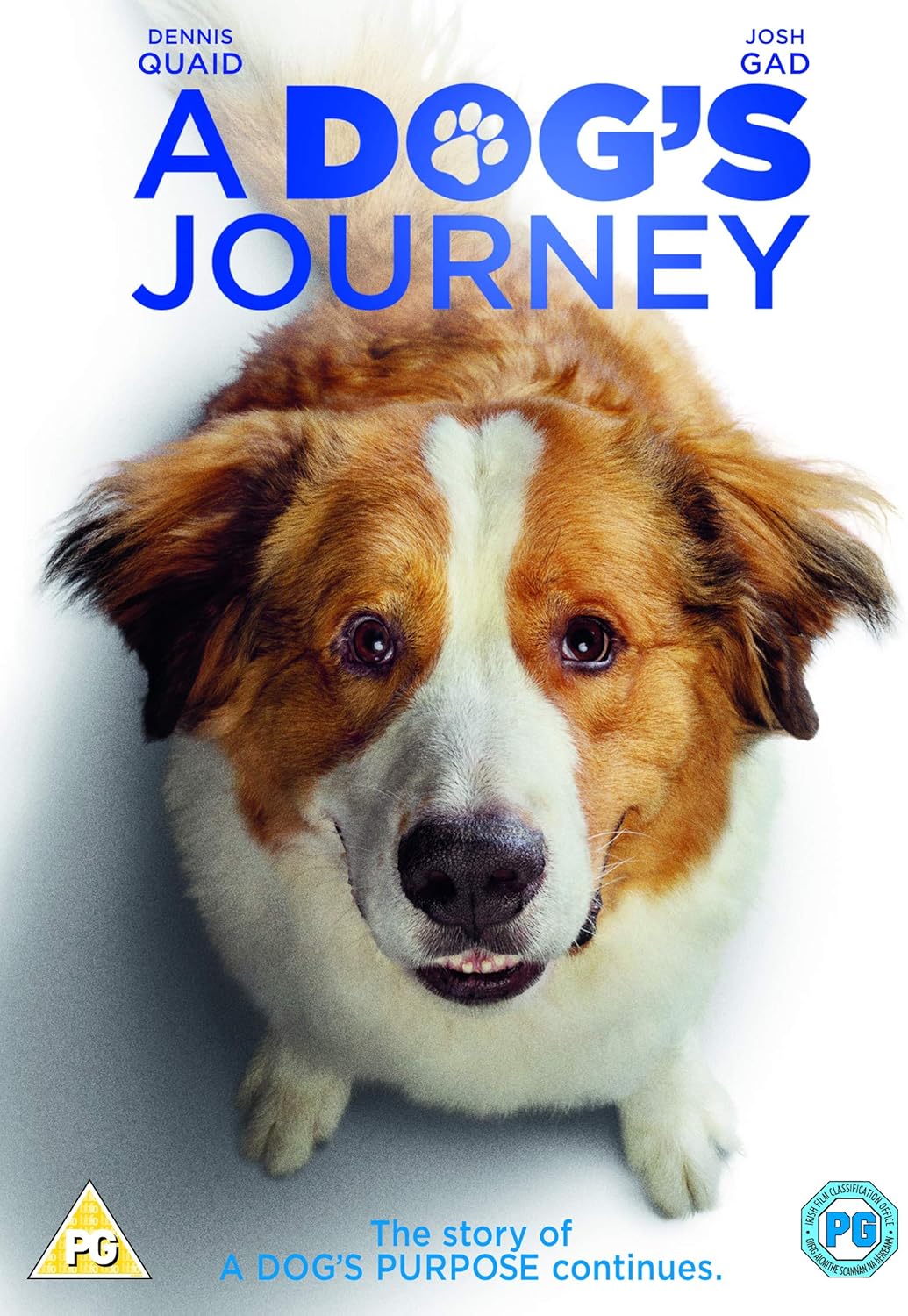 A Dog's Journey (DVD) [2019] Amazon.co.uk Josh Gad, Dennis Quaid
