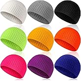 Funtery 9 Pcs Kufi Hats for Men Crochet Kufi Muslim Caps Knit Skull Beanie for Men Women