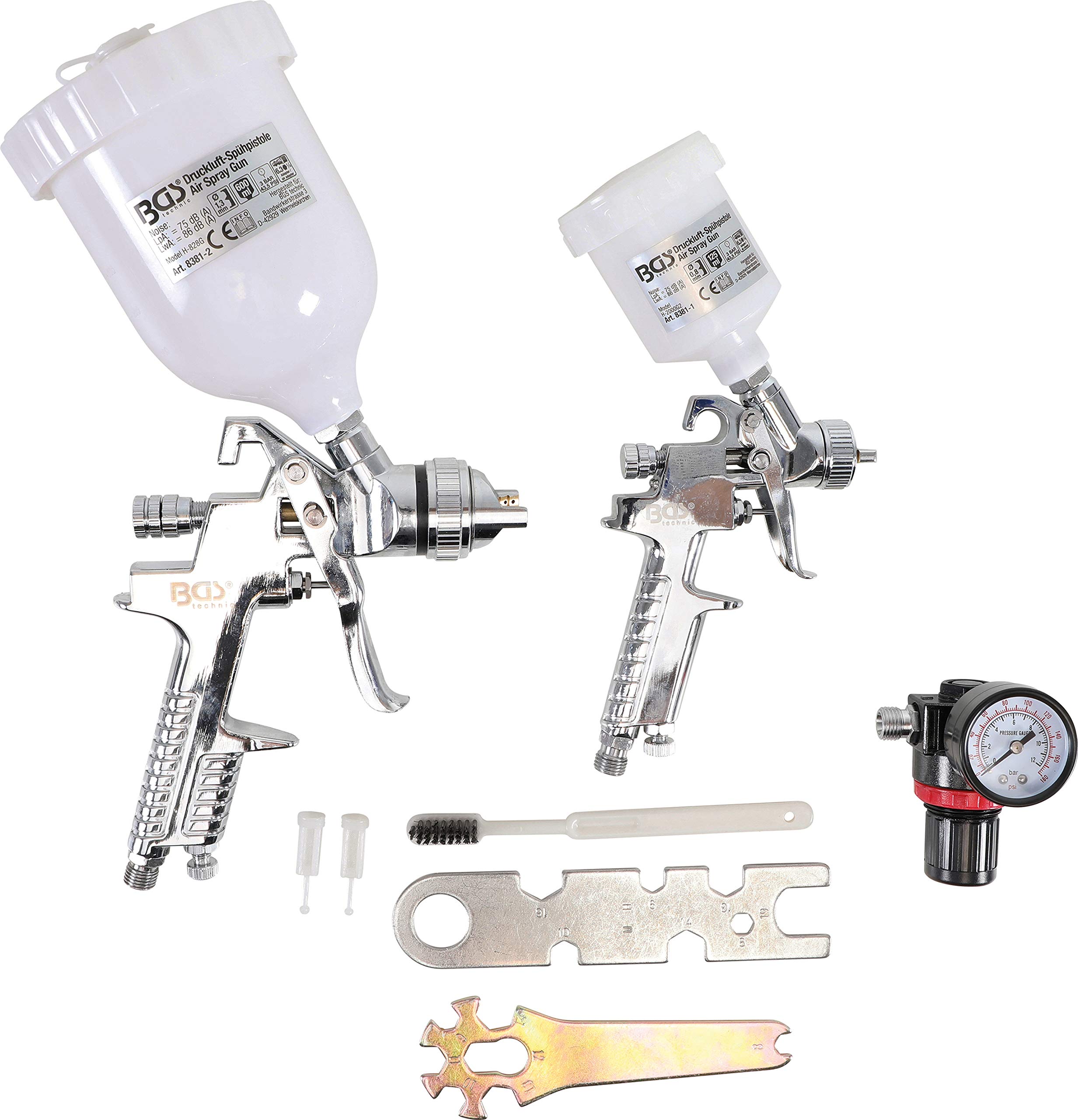 BGS 8381 | Air Paint Spray Gun Set