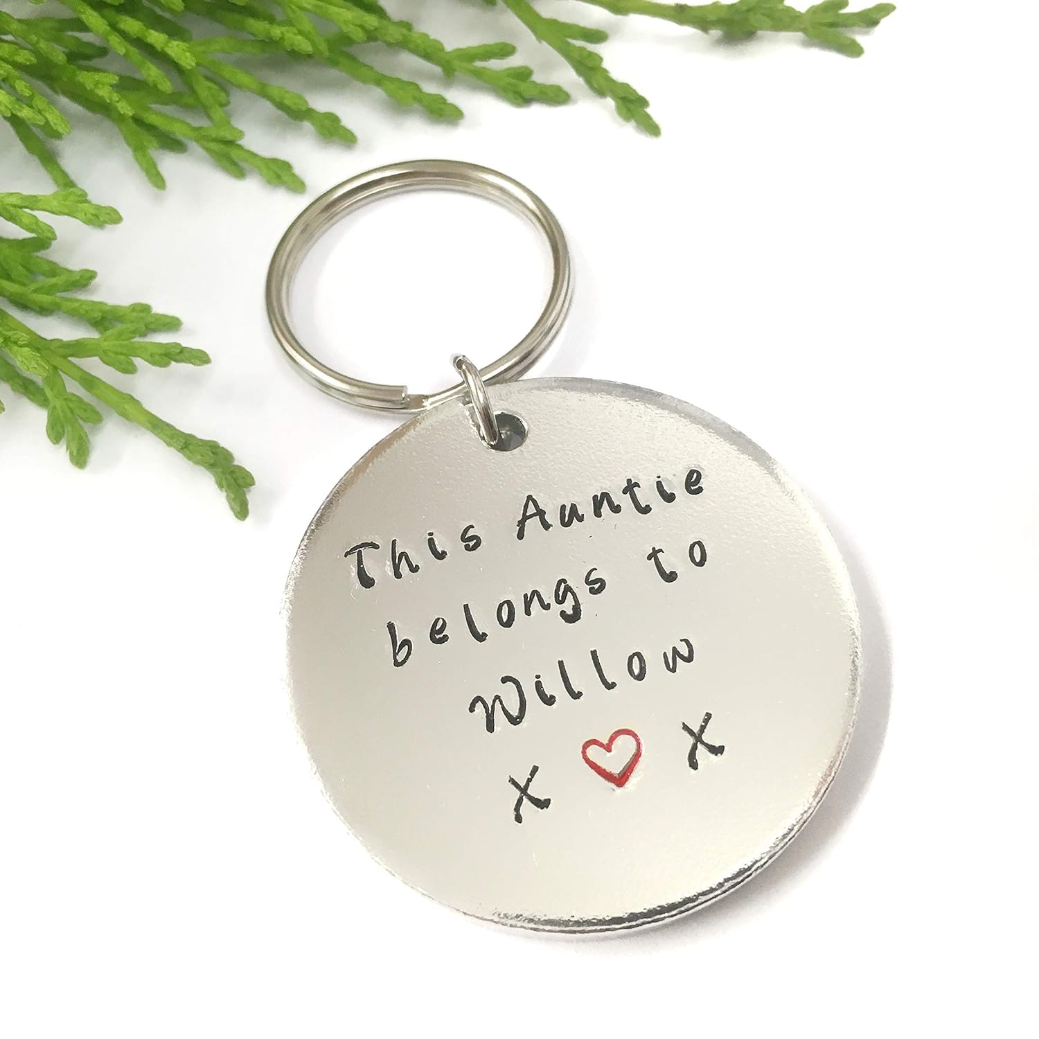this auntie belongs to keyring