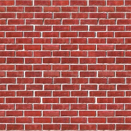 Amazon Com Brick Wall Backdrop Printed Plastic Party Decoration