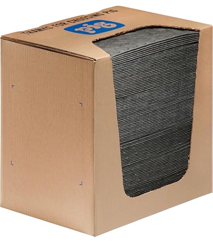 PIG MAT240 Premium Absorbent Mat Pads | 100 Oil Heavyweight 