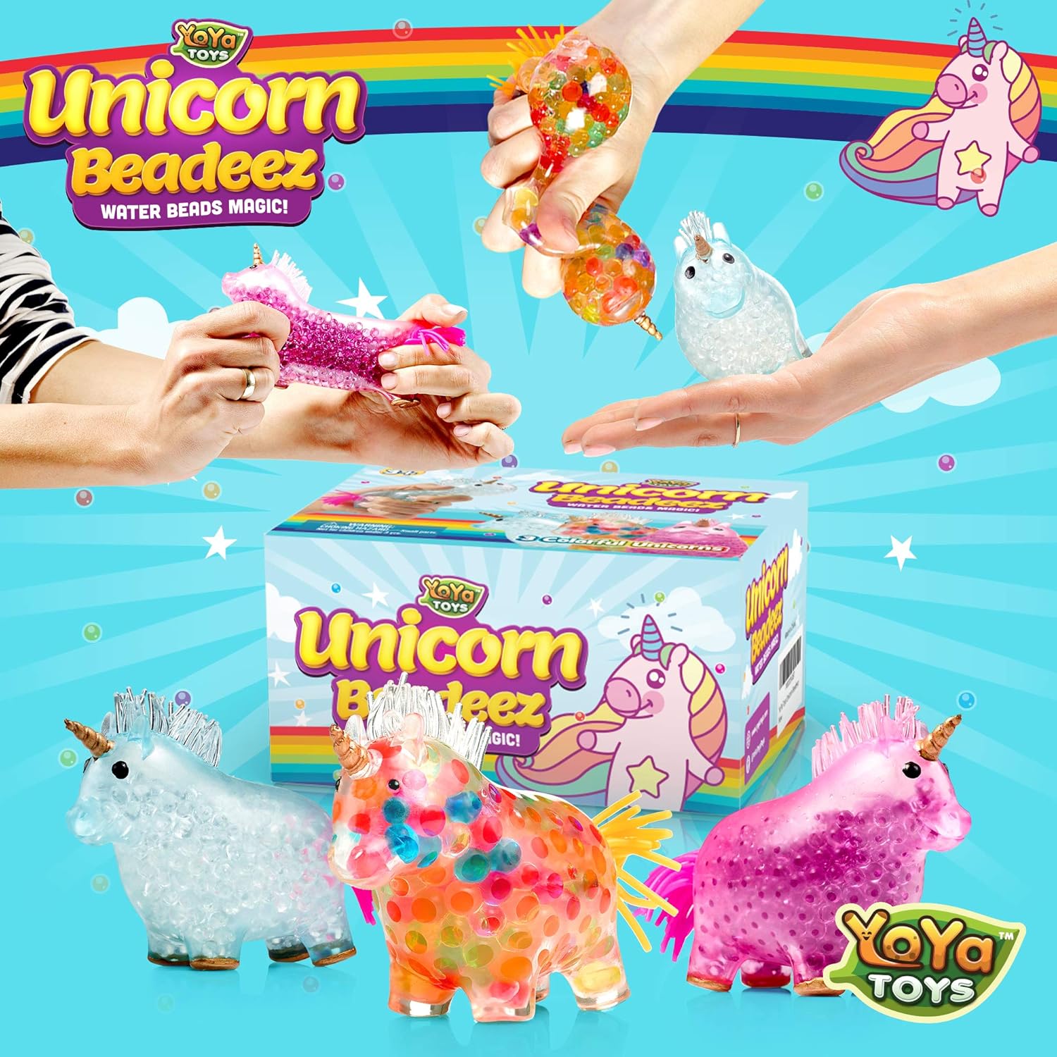 unicorn orbeez squishy
