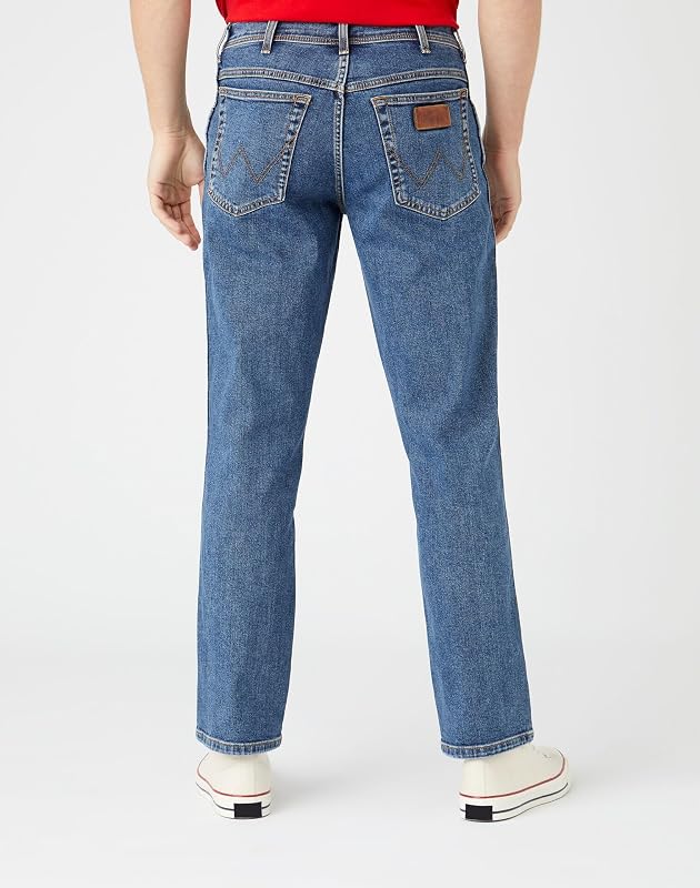 - Jeans Uomo - vestibilità Dritta Authentic - Texas - Stonewash