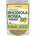 XPRS Nutra Organic Rhodiola Rosea Powder - Premium USDA Organic Rhodiola Powder for Cognition and Relaxation - Vegan Friendly Energy Booster (2 oz)