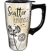 Spoontiques Scatter Kindness Ceramic Travel Mug
