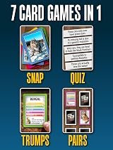 Smart Cards Cats 7 Games in 1 Travel Card Game 1-8 Players Gift view 4
