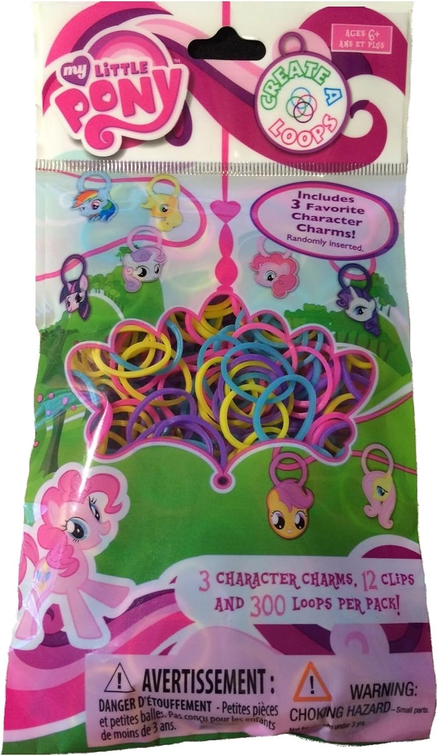 My Little Pony Creat a Loops loom Bands (Assorted Colors)