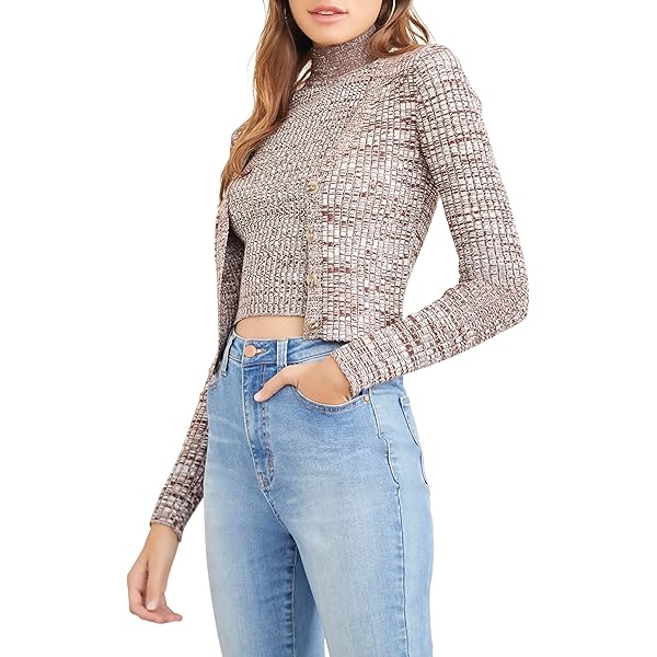 Pull Femme Forever 21 Taille S - Beige Rosé (Blush) Maille Ajourée, Col Ras-du-cou
