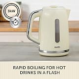 Breville Bold Vanilla Cream Electric Kettle 1.7L 3kW VKT223 view 2