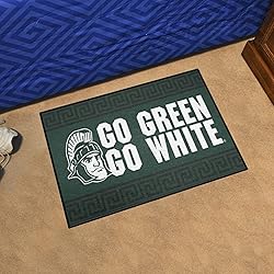 FANMATS 33408 NCAA -Michigan State Starter Mat