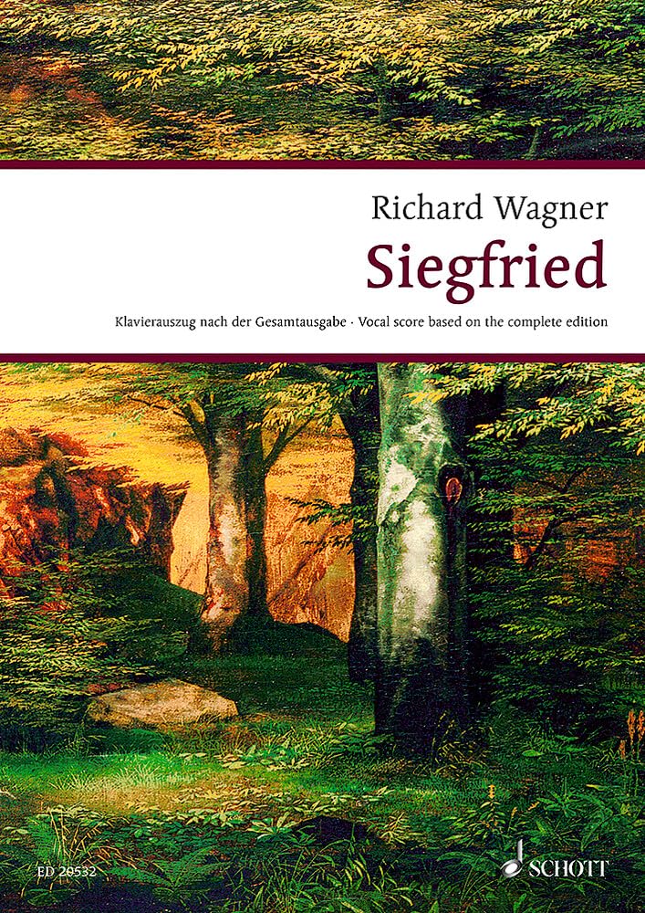 Siegfried Wwv 86 C: Vocal Score