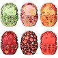 600 Pieces Thanksgiving Cupcake Liners Pumpkin Maple Leaf Cupcake Baking Cups Autumn Thanksgiving Muffin Liners Paper…