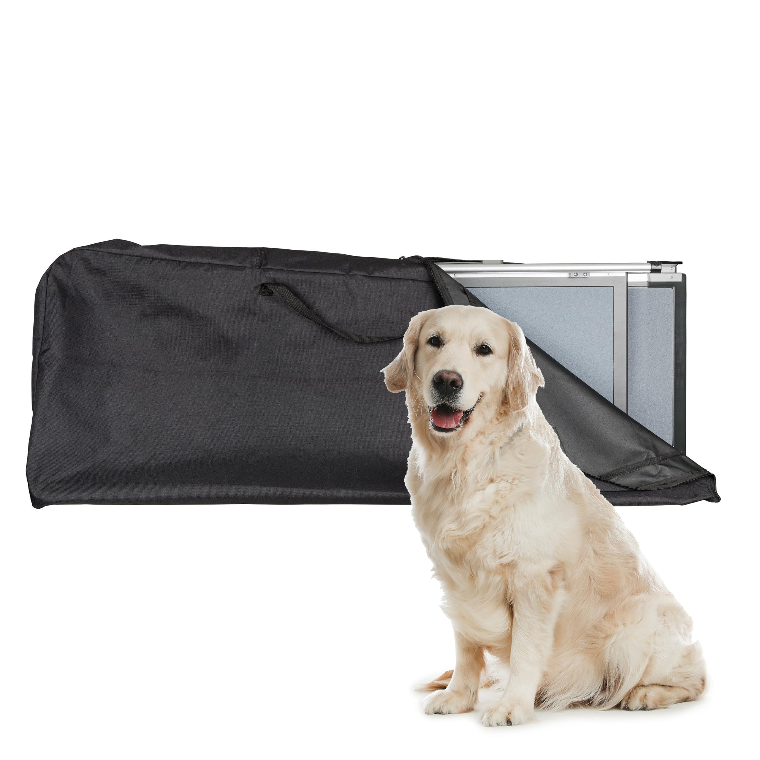 PetSafe Happy Ride Ramp Carry Case - Black, 40 x 20 x 4 in - Waterproof Fabric