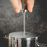 Maison & White French Press Cafetiere Stainless Steel 350 ml 7 Piece Gift Set view 4