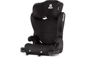 Diono Cambria 2 XL, Dual Latch Connectors, 2-in-1 Belt Positioning Booster Seat, High-Back to Backless Booster with Space and Room to Grow, 8 Years 1 Booster Seat, Black