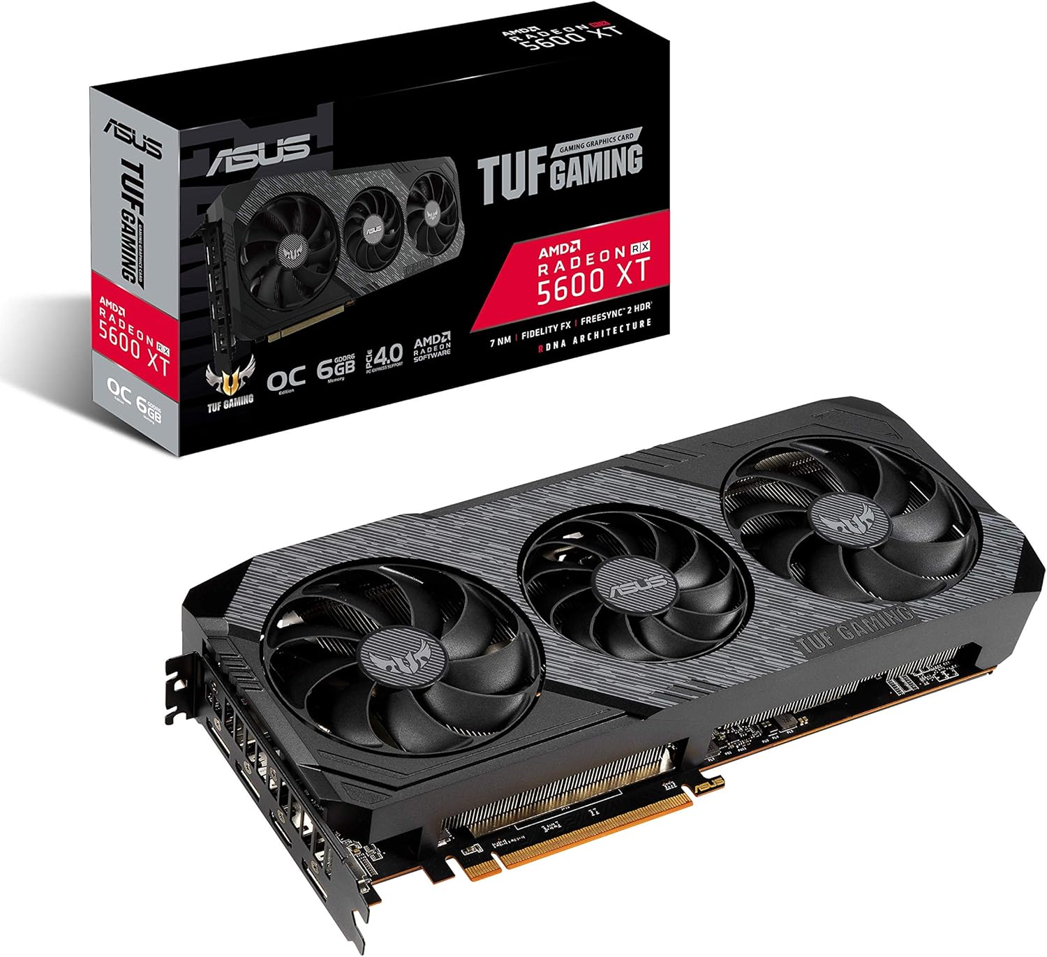 Msi Radeon Rx 5600 Xt Gaming X 6gb Gddr6 Pci Express 4 0 1235mhz 16mhz 100mhz Components Replacement Parts Tsunamicompany Graphics Cards
