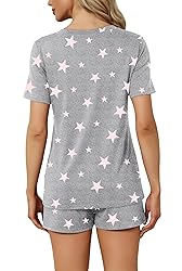 RUBZOOF Women's Short Sleeve Pajama Sets with
