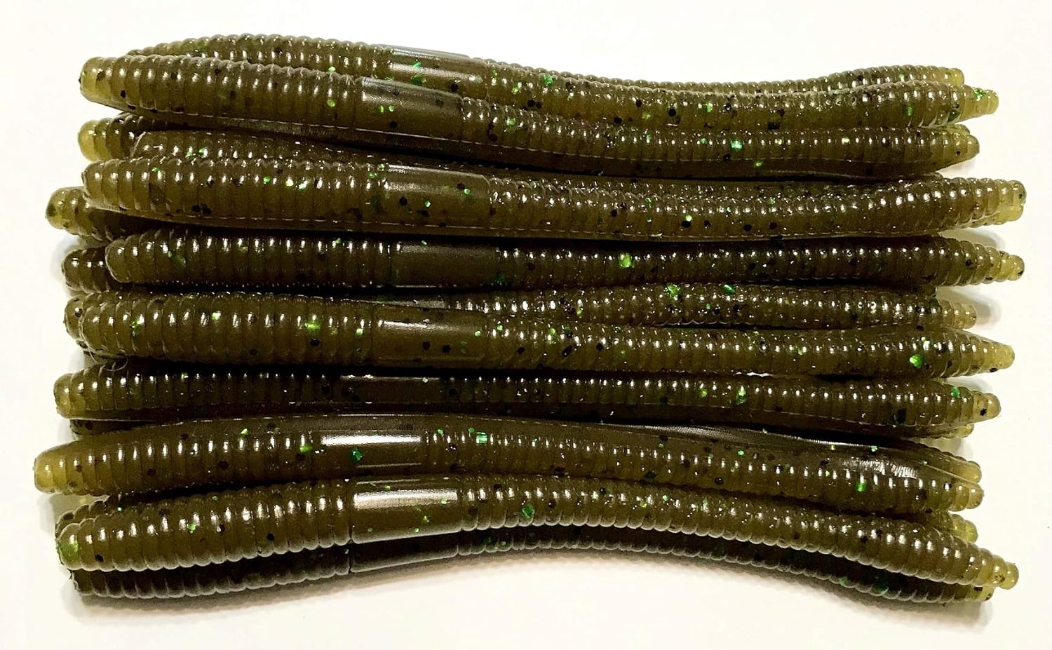 Amazon.com: 20 Pcs 5" Drop Shot Finesse Worms, (Scented), Bass Fishing