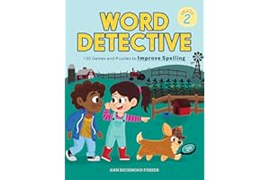 Word Detective, Grade 2: 130 Games and Puzzles to Improve Spelling