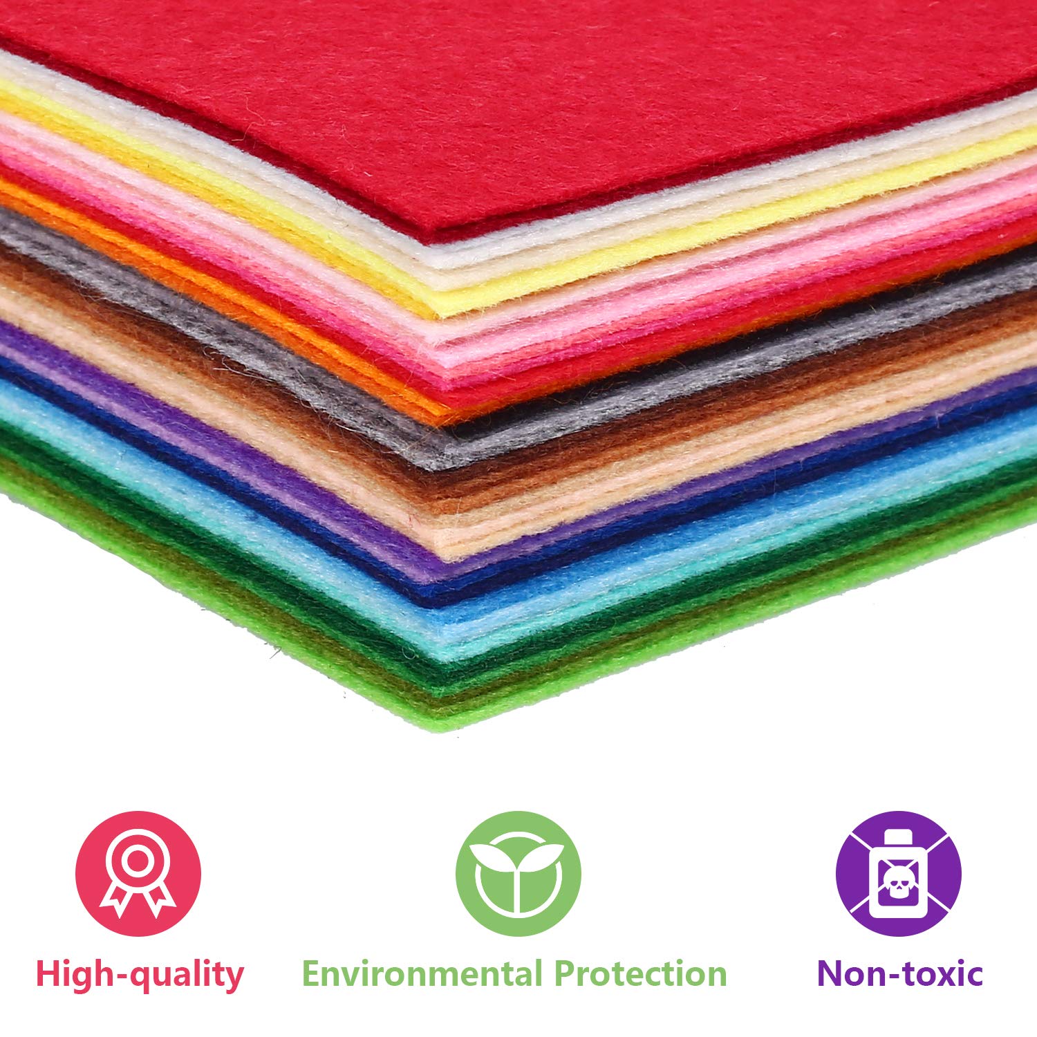 6 Inch Felt Sheets Soledi 41 Colors 6 15 15cm Felt And Cushions Felt Fabric Used For Diy Crafts Christmas Ornament Crafts For Children With Bobbin Thread Three Sizes Arts