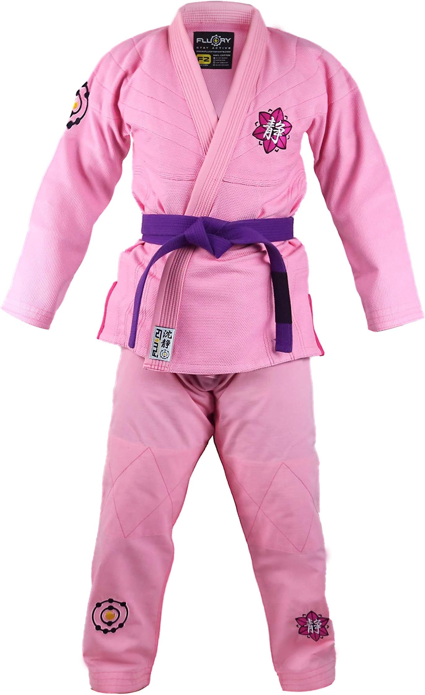 FLOURY Lightweight BJJ Gi,Brazilian Jiu Jitsu Uniform for Men & Women