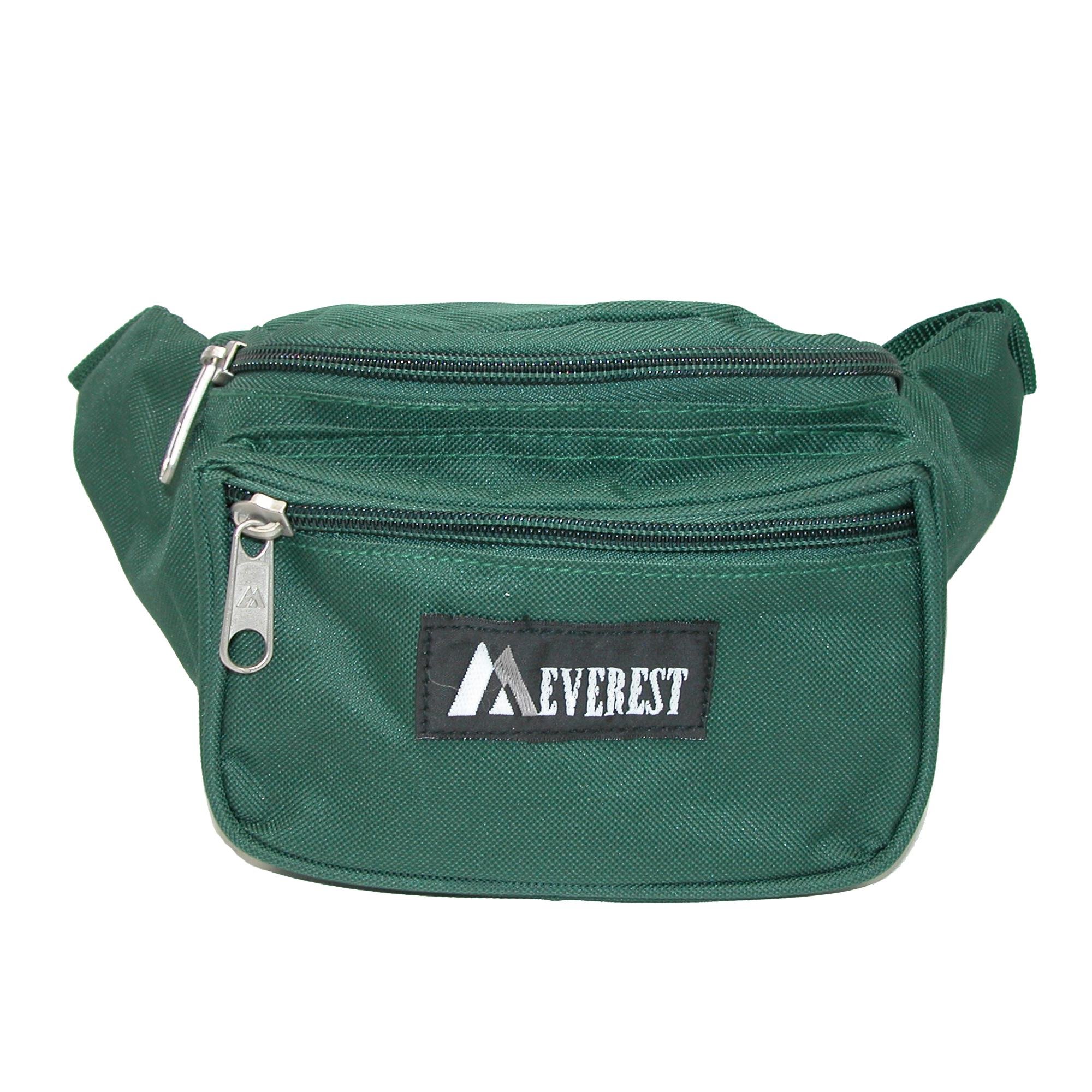 forest green fanny pack