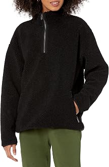 Teddy Bear Fleece Quarter-Zip Jacket 