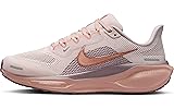 Nike Women's Pegasus 41 Sneaker, Silt Red/Metallic