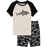 Family Feeling Boys Summer Pajamas Sets Short 100% Cotton Pjs