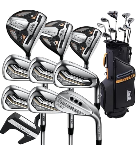 Square Golf  Edition 本体（付属品一部あり・箱なし） Amazon.com : IZZO Golf EZ2 Mens Right Hand 14 Piece Golf Club Set