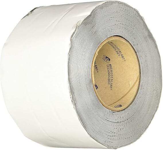 EternaBond 3" White Mobile Home RV Rubber Roof Repair Tape Sealant 3" x