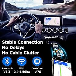 vnilrgle Wireless CarPlay Adapter 2024