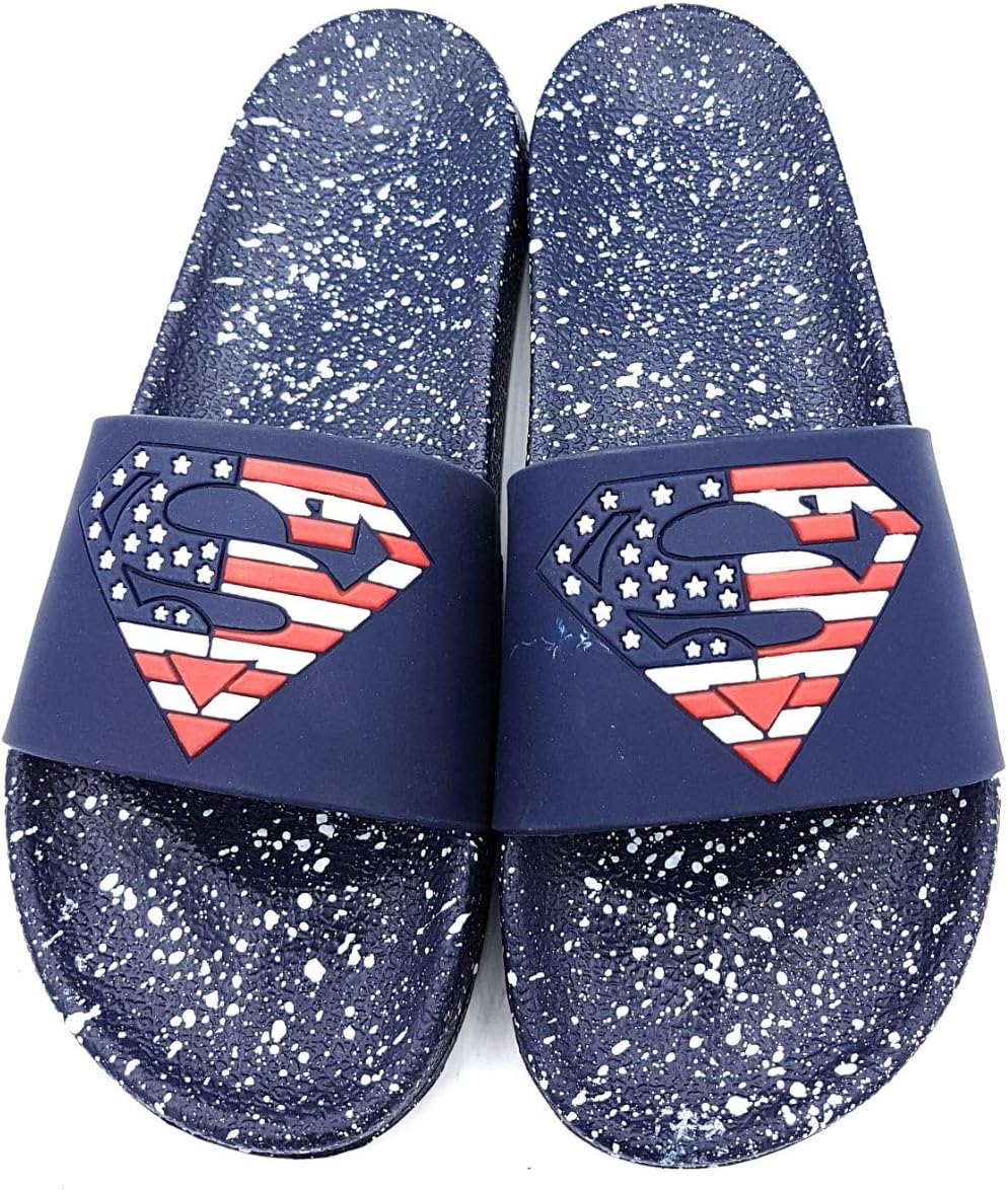 Angel Fashion Superman Dotted p Slipper for Men