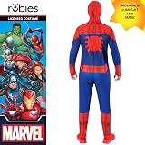 Rubies Spider-man Official Adult Costume Large Jumpsuit Mask view 2