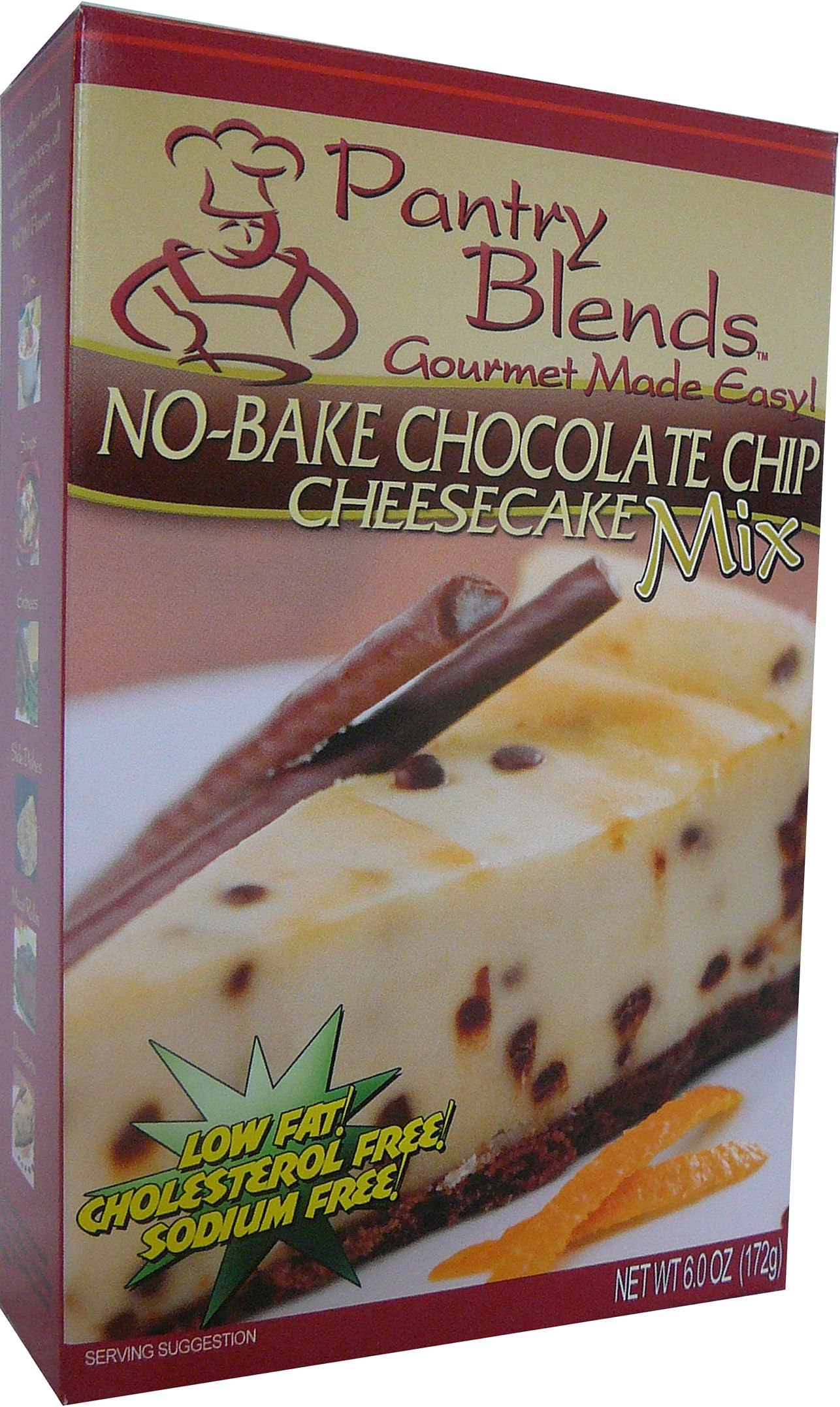 Pantry Blends No-bake Chocolate Chip Cheesecake Mix, 6.0-Ounce Boxes (Pack of 3)