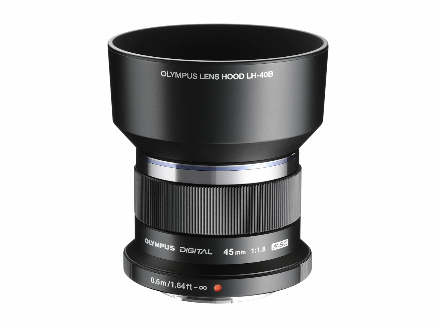 New OLYMPUS LH40B Lens Hood for M.Zuiko Digital 45mm f/1.8 Lens BLACK eBay