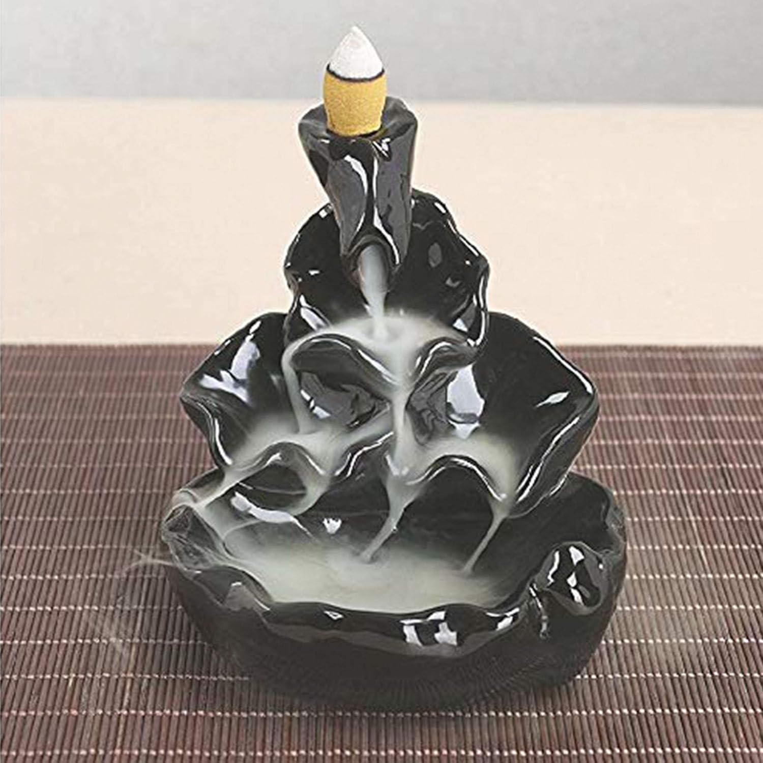 Buy Stylorium Water Fountain backflow Incense Burner in Showpieces