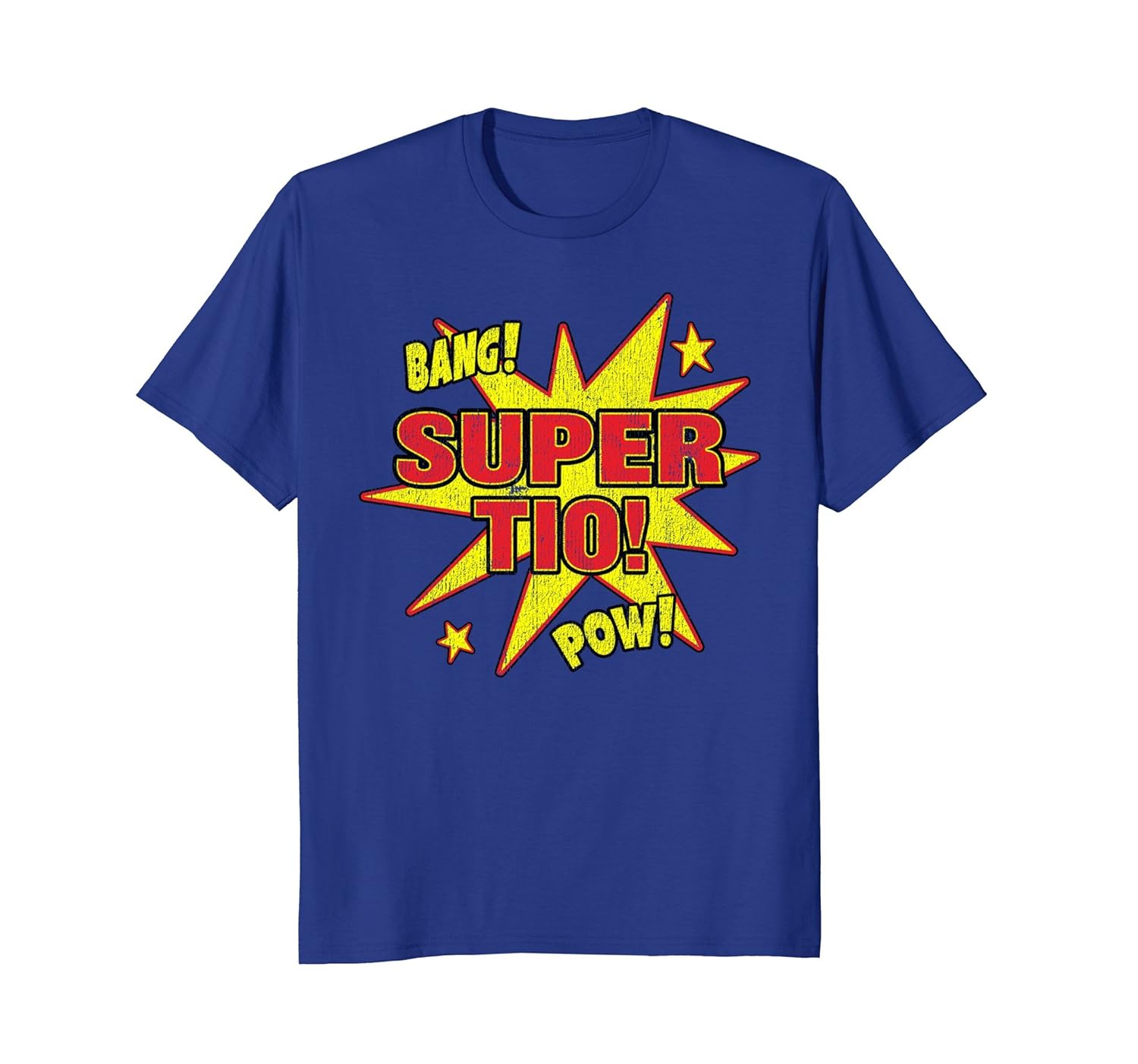 Super Tio T-Shirt Super Power Spanish Mexican Uncle Gift Tee-anz