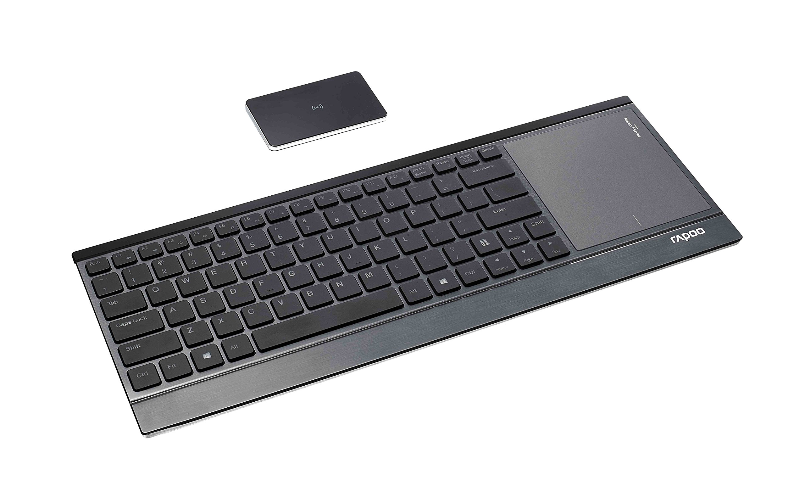 Mactrem Rapoo E9090P Touch Gestures Keypad Wireless Charging Programmable Touchpad Backlit Keyboard