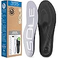 SOLE Active Thin Plantar Fasciitis Insoles, Men & Women - Arch Support Inserts for Foot Health and Heel Pain Relief, Orthotic Shoe Inserts - Multiple Sizes