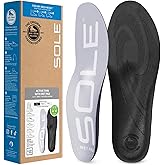 SOLE Active Thin Insoles with Metatarsal Pads – Orthotic Arch Support Inserts for Plantar Fasciitis Relief - Mens Size 10/Womens Size 12, 1 Pair