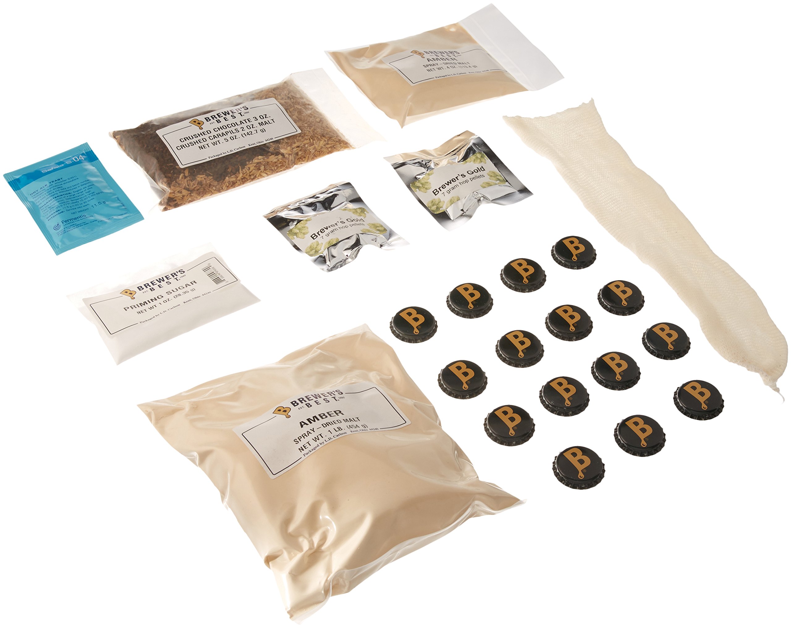 Brewer's Best One Gallon Home Brew Beer Ingredient Kit